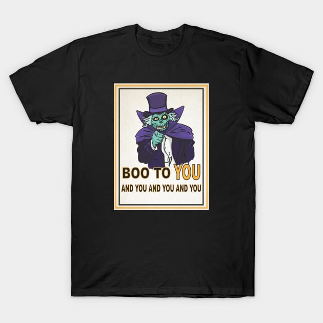 Boo To You T-Shirt by BigThunderDesigns